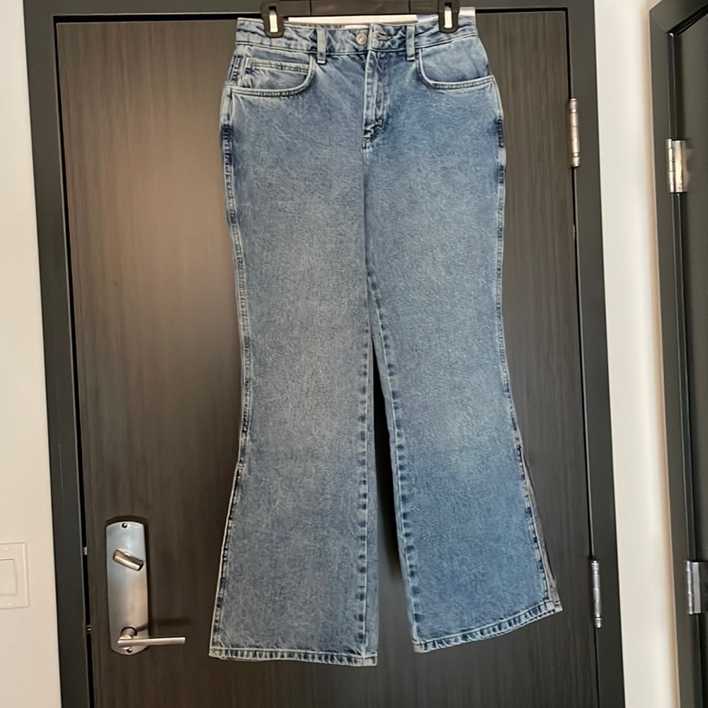 BDG Urban Outfitters Split-Hem Flare Jeans